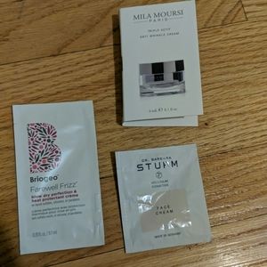 Luxury beauty samples